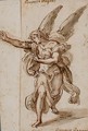 Un ange, les bras tendus vers la gauche - Gregorio Pagani