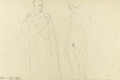 Mann und Frau einander gegenutbergestellt - Gustav Klimt