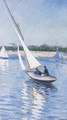 Voiliers sur la Seine aA  Argenteuil - Gustave Caillebotte