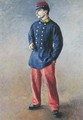 Un soldat - Gustave Caillebotte