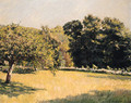 Un Jardin Trouville (A Garden in Trouville) - Gustave Caillebotte