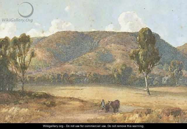 The Adelaide Foothills - Gustave A. Barnes