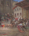 El picador con el toro - Gustave Colin