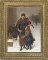 Jeunes musiciennes des rues - Gustave Dore