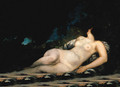 Femme endormie, tude - Gustave Courbet