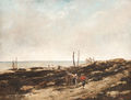 Le depart pour la peche - Gustave Courbet