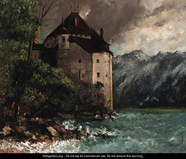 Chateau de Chillon - Gustave Courbet