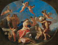 The Deification of Aeneas - Giulio Carpioni
