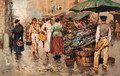 A busy Market - Giuseppe Giardello