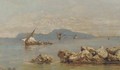 Fishing boats off Capri - Giuseppe Carelli