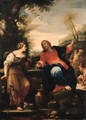 Christ and the Woman of Samaria - Giuseppe Chiari