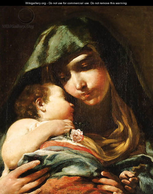 The Madonna and Child 2 - Giuseppe Maria Crespi
