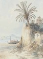 On the waterfront at Naples - Consalvo Carelli