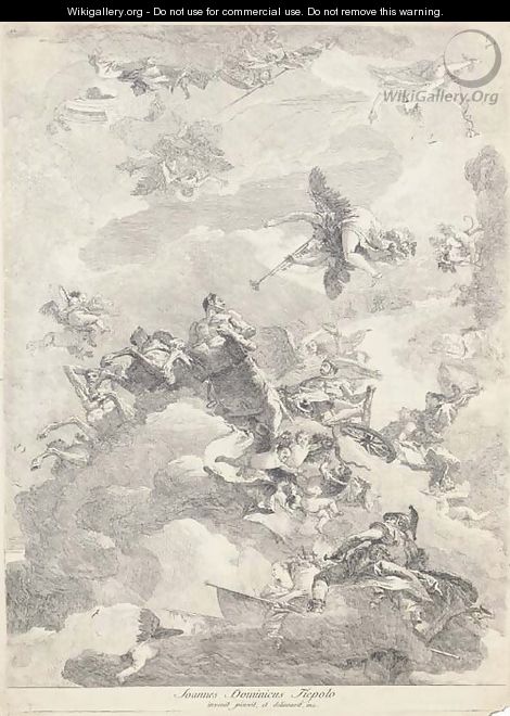 The Triumph of Hercules - Giovanni Domenico Tiepolo