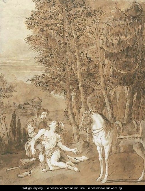 The Good Samaritan - Giovanni Domenico Tiepolo