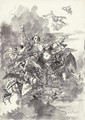 Saint Lawrence carried up to heaven by angels - Giovanni Domenico Tiepolo