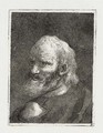 Old Man with a Beard, from Raccolta di Teste II - Giovanni Domenico Tiepolo