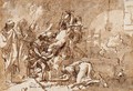 La mise au tombeau - Giovanni Domenico Tiepolo