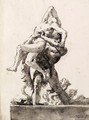 Hercules and Antaeus 3 - Giovanni Domenico Tiepolo