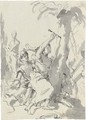 Angelica and Medoro - Giovanni Domenico Tiepolo