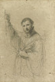 Saint Francis Xavier holding a lily - Giovanni Francesco Guercino (BARBIERI)