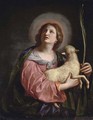Saint Agnes - Giovanni Francesco Guercino (BARBIERI)