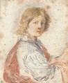 A young man, half-length - Giovanni Francesco Guercino (BARBIERI)