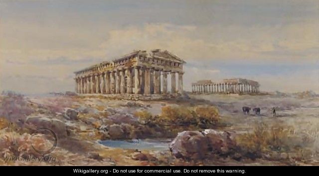 The Temples at Paestum, Italy - Giovanni Lanza