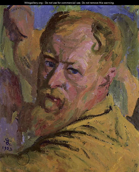 Selbstportrait, 1923 - Giovanni Giacometti