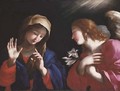 The Annunciation - Giovanni Francesco Romanelli