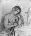 The Penitent Magdalene - Giovanni Francesco Guercino (BARBIERI)