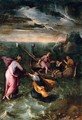 Christ calming the storm on the Sea of Galilee - Girolamo Muziano Brescia