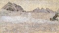 Paesaggio alpino - Giovanni Segantini