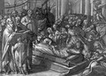 The funeral mass of Saint Dionysus - Giovanni Battista della Rovere