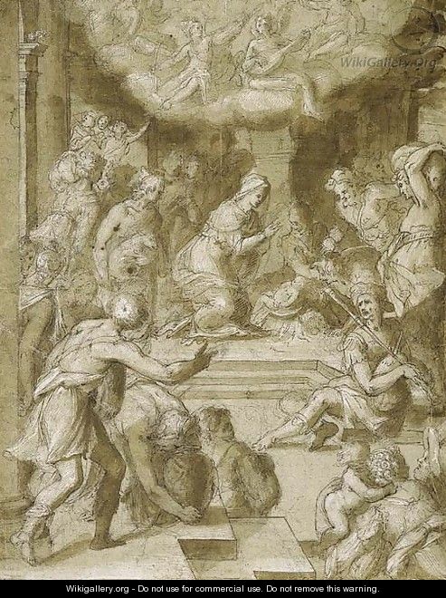The Adoration of the Shepherds - Giovanni Balducci