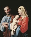 The Holy Family 3 - Giovanni Battista Salvi, Il Sassoferrato