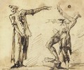 Two gesturing figures - Giovanni Battista Piranesi
