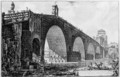 The Ponte Molle, from Vedute di Roma - Giovanni Battista Piranesi