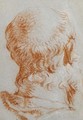 The head of Giulio Contarini, seen from behind, after Alessandro Vittoria - Giovanni Battista Tiepolo