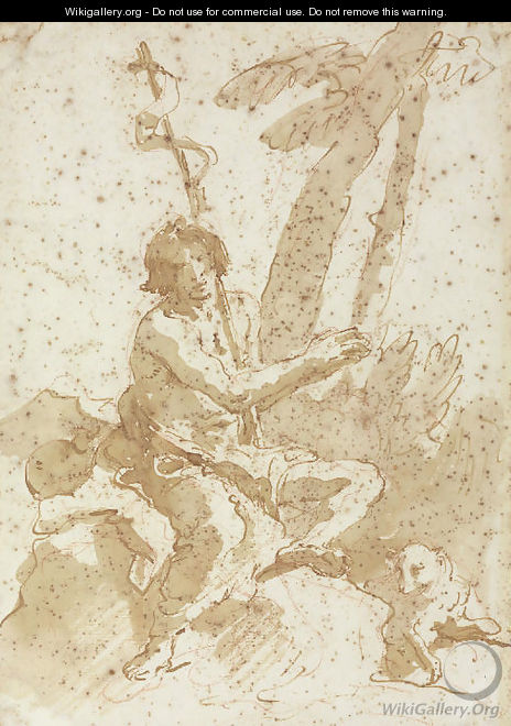 Saint John the Baptist - Giovanni Battista Tiepolo