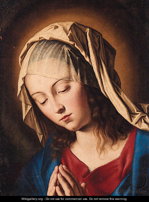 The Madonna at Prayer - Giovanni Battista Salvi, Il Sassoferrato