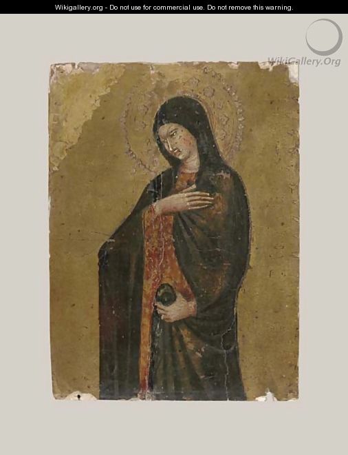 The Virgin Annunciate - Giovanni di Paolo