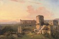 Ruins at Paestum - Giacinto Gigante