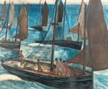 Sailing boats, Douarnenez - Gerrit Willem Van Blaaderen