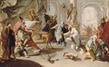 Hannibal swearing revenge against the Romans - Giovanni Battista Pittoni the younger
