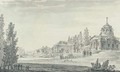 A palace with a domed pavilion in an extensive park, perhaps Sheremet'evo - Giacomo Quarenghi