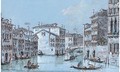 View of the canal by Ca'Foscari, Venice - Giacomo Guardi