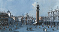 The Piazza San Marco, Venice - Giacomo Guardi
