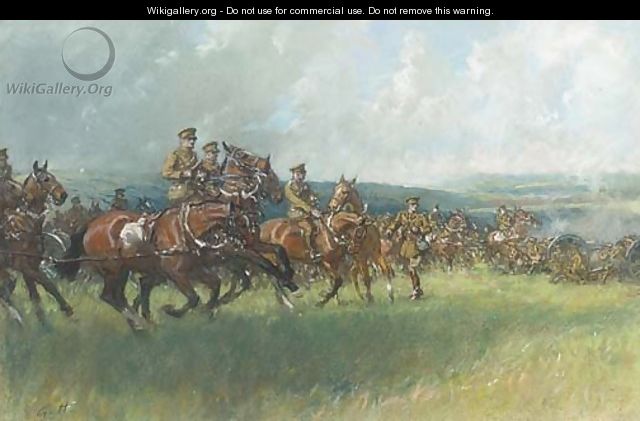 The Rocket Troop, Royal Horse Artillery - Gilbert Holiday