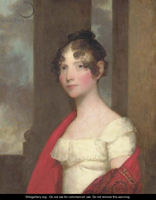 Portrait of Mrs. James Smith Colburn (Sarah Dunn Prince) - Gilbert Stuart